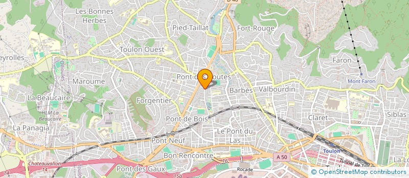 localisation de l'entreprise MONSIEUR HAKIM SADAOUI  TOULON