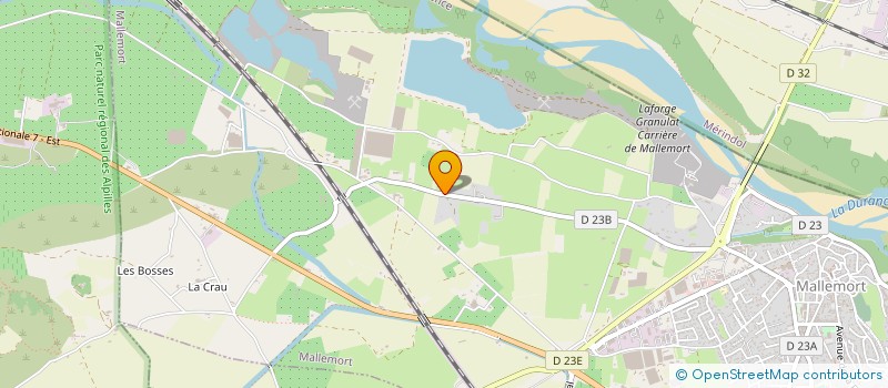 localisation de l'entreprise MONSIEUR HAKIM SADIKI  MALLEMORT