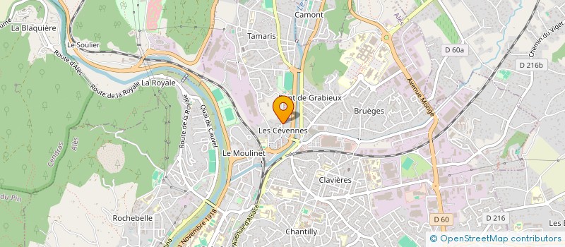 localisation de l'entreprise MONSIEUR HAKIM SAHRAOUI à ALES