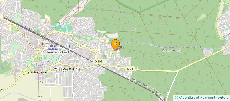 localisation de l'entreprise MONSIEUR HAKIM SAID  ROISSY-EN-BRIE