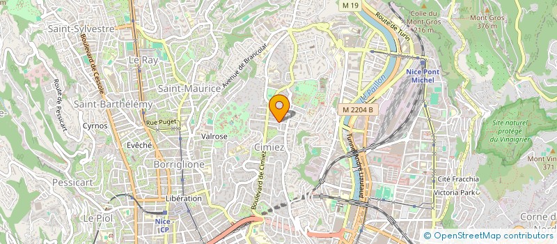 localisation de l'entreprise MONSIEUR HAKIM SAIDI à NICE