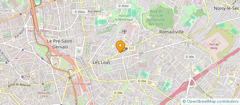 localisation de l'entreprise MONSIEUR HAKIM SAIDJ à LES LILAS