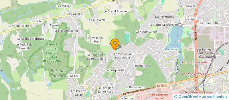 localisation de l'entreprise MONSIEUR HAKIM SAKIM  BALLAN-MIRE