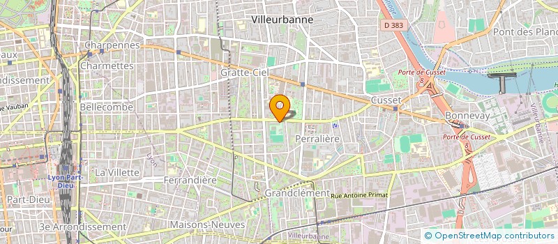 localisation de l'entreprise MONSIEUR HAKIM SAOULI  VILLEURBANNE