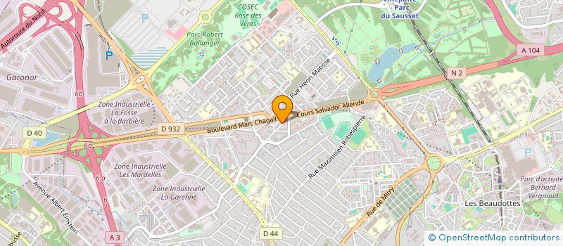 localisation de l'entreprise MONSIEUR HAKIM SEFFAK à AULNAY-SOUS-BOIS