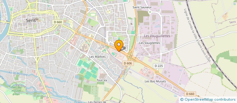 localisation de l'entreprise MONSIEUR HAKIM SEMANI à SENS