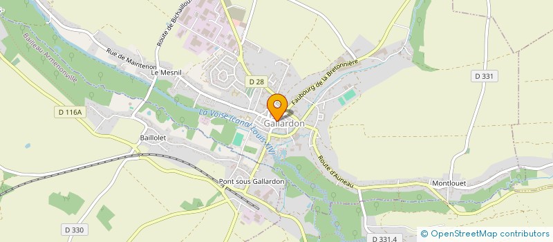 localisation de l'entreprise MONSIEUR HAKIM SERKESTI à GALLARDON