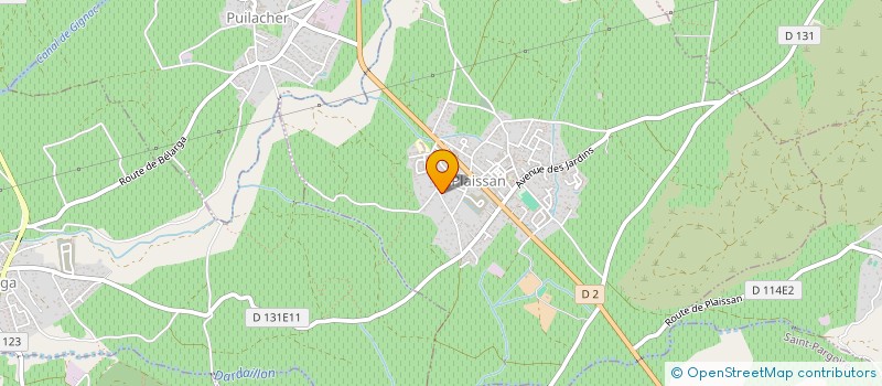 localisation de l'entreprise MONSIEUR HAKIM SERRI à PLAISSAN