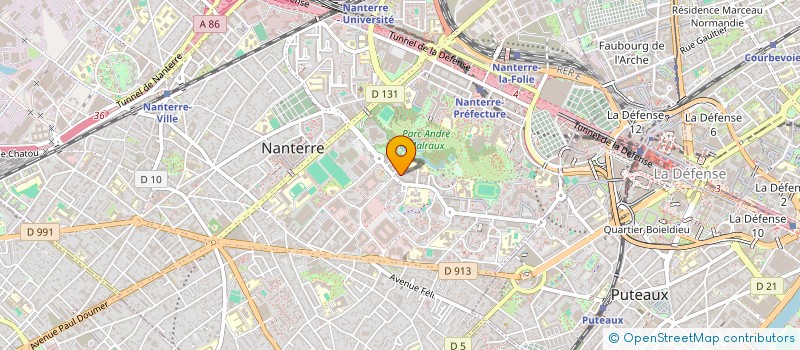 localisation de l'entreprise MONSIEUR HAKIM SIAMER  NANTERRE