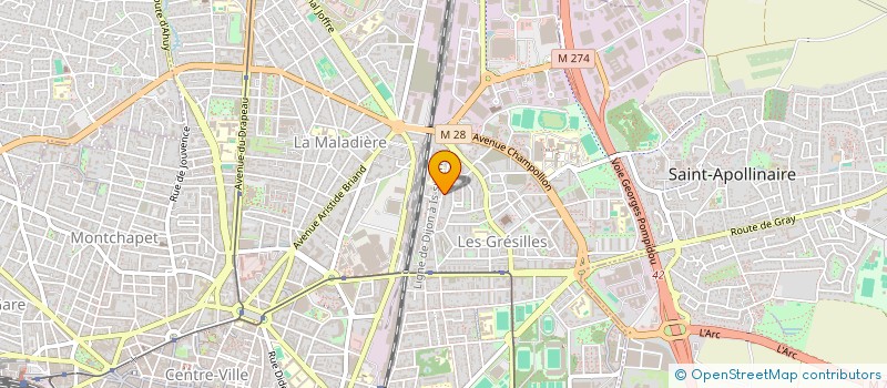 localisation de l'entreprise MONSIEUR HAKIM SMAHI  DIJON