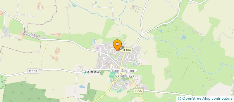 localisation de l'entreprise MONSIEUR HAKIM SOUBAI  SAINT-CLEMENT-DE-LA-PLACE