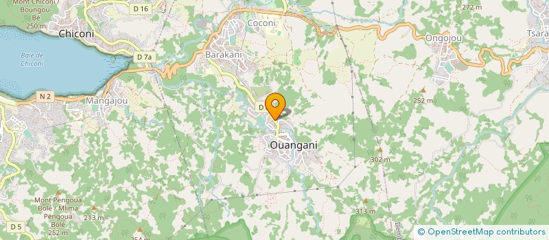 localisation de l'entreprise MONSIEUR HAKIM SOUDJAIN à OUANGANI