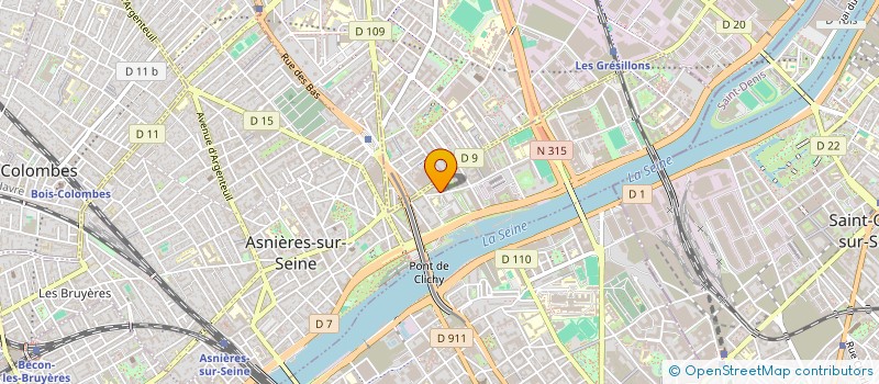 localisation de l'entreprise MONSIEUR HAKIM TALBI à ASNIERES-SUR-SEINE
