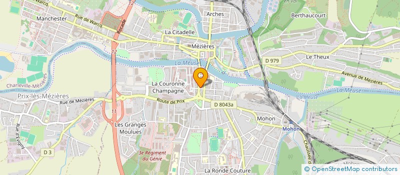 localisation de l'entreprise MONSIEUR HAKIM TAYANE  CHARLEVILLE-MEZIERES