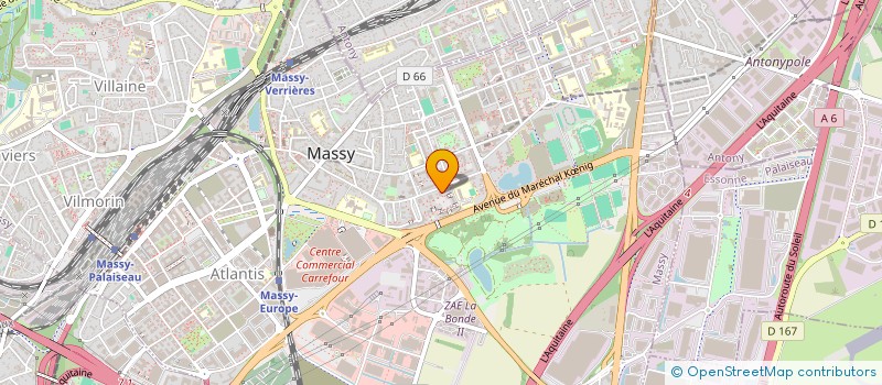 localisation de l'entreprise MONSIEUR HAKIM TENGOUR à MASSY