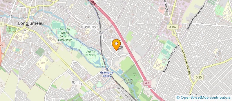 localisation de l'entreprise MONSIEUR HAKIM TOUCHENE  LONGJUMEAU