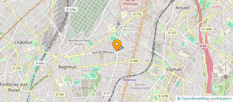 localisation de l'entreprise MONSIEUR HAKIM VACHOR à BAGNEUX