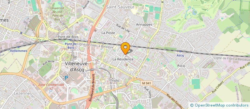 localisation de l'entreprise MONSIEUR HAKIM YACEF à LILLE
