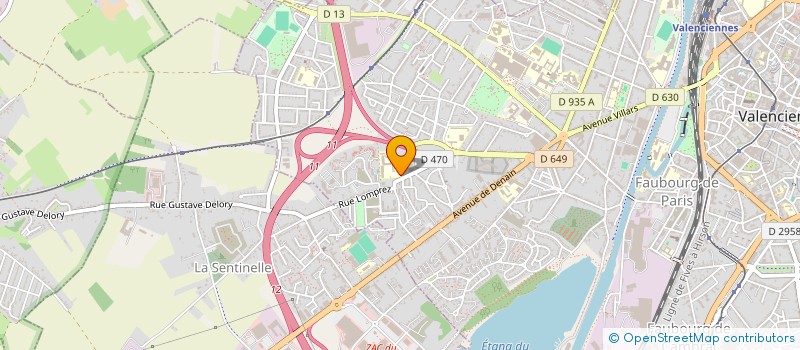 localisation de l'entreprise MONSIEUR HAKIM YAHI à VALENCIENNES