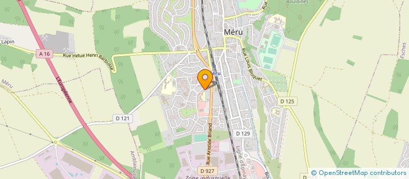 localisation de l'entreprise MONSIEUR HAKIM YAHIAOUI  MERU