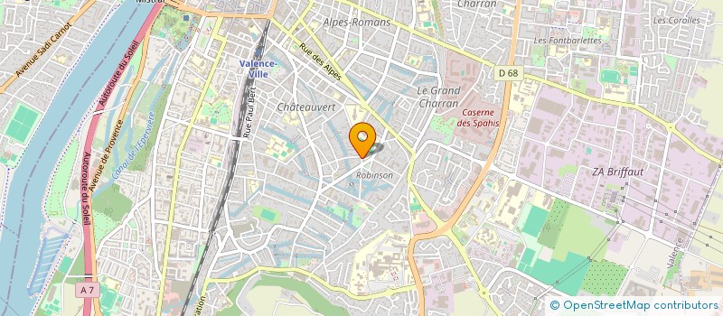 localisation de l'entreprise MONSIEUR HAKIM YAKER  VALENCE