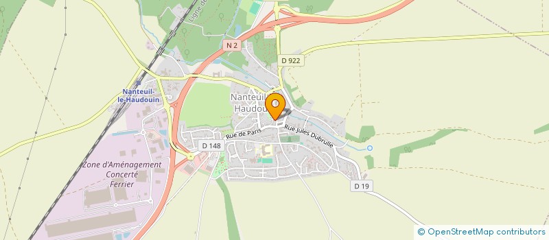 localisation de l'entreprise MONSIEUR HAKIM YALALI  NANTEUIL-LE-HAUDOUIN