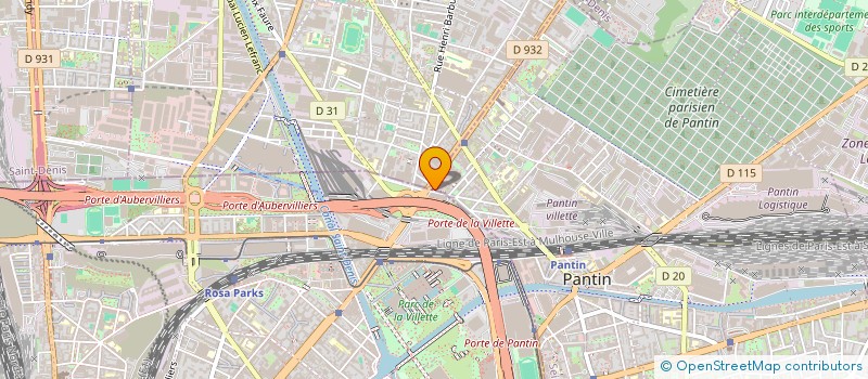 localisation de l'entreprise MONSIEUR HAKIM ZAMOURI à PANTIN