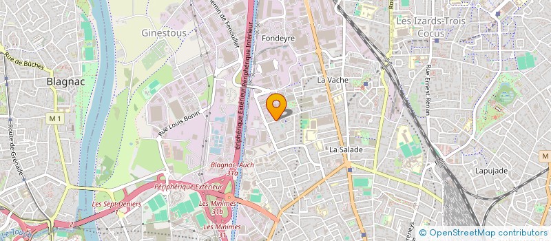 localisation de l'entreprise MONSIEUR HAKIM ZAOUANE  TOULOUSE