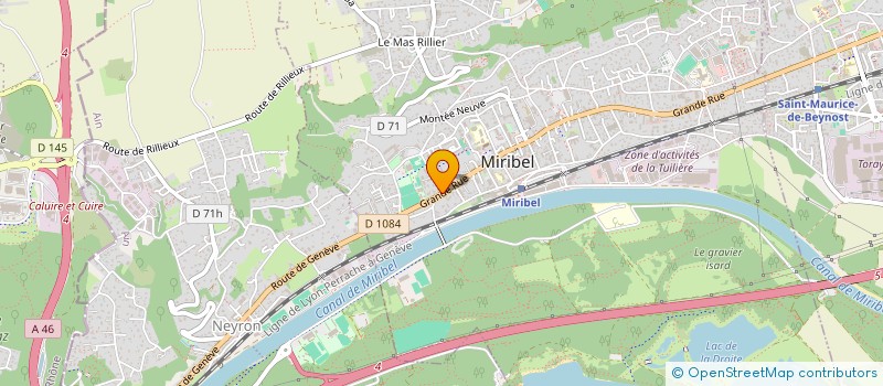 localisation de l'entreprise MONSIEUR HAKIM ZAOUI  SAINT-ANDRE-DE-CORCY