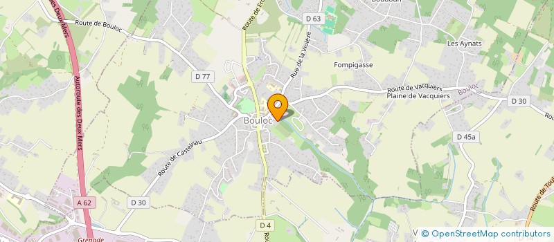 localisation de l'entreprise MONSIEUR HAKIM ZOKANDE-NGANAE  BOULOC