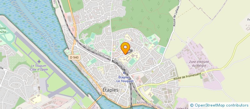 localisation de l'entreprise MONSIEUR HAKIME MELKAOUI  ETAPLES