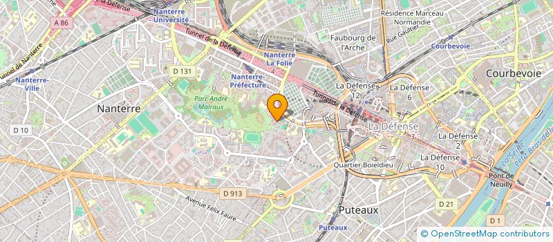 localisation de l'entreprise MONSIEUR HAKIMI TRABELSI à NANTERRE