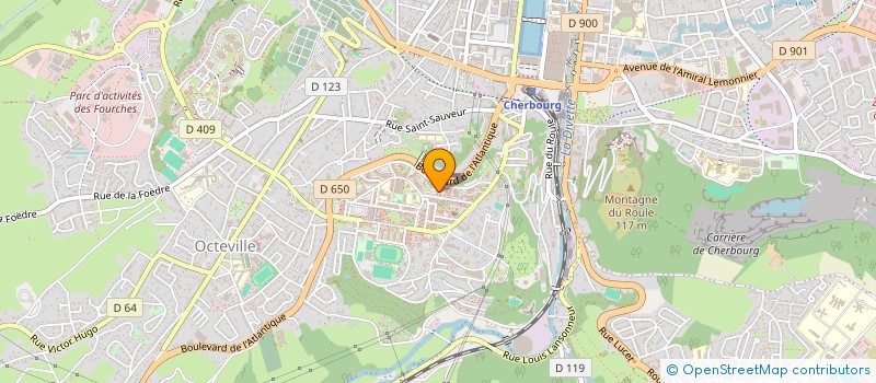 localisation de l'entreprise MONSIEUR HAKIMULLAH SHIWA  CHERBOURG-EN-COTENTIN