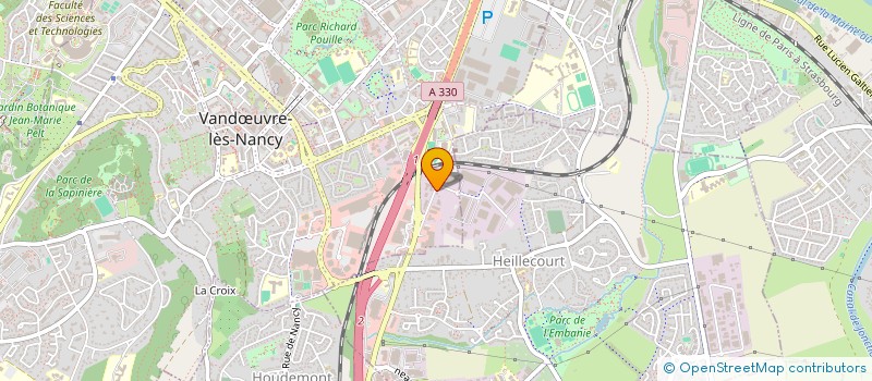 localisation de l'entreprise MONSIEUR HAKKI CALISKAN à VANDŒUVRE-LES-NANCY
