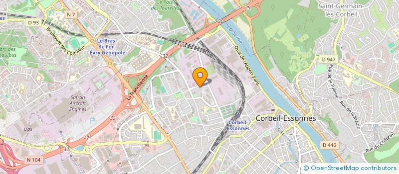 localisation de l'entreprise MONSIEUR HAKKI DURSUN à CORBEIL-ESSONNES
