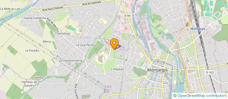 localisation de l'entreprise MONSIEUR HAKMATYAR SHIRZAD à CHALETTE-SUR-LOING