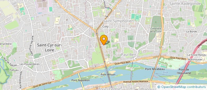 localisation de l'entreprise MONSIEUR HAKOB HOVHANNISYAN  TOURS