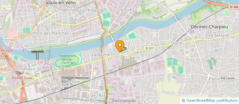 localisation de l'entreprise MONSIEUR HAKOB KARAPETYAN  DECINES-CHARPIEU