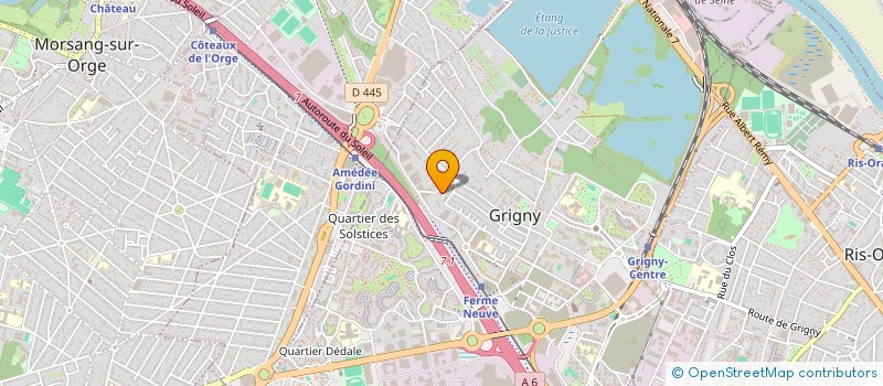 localisation de l'entreprise MONSIEUR HAKOB TOVMASYAN à GRIGNY