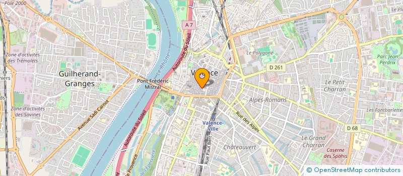 localisation de l'entreprise MONSIEUR HAKOUB KAZYRIAN  VALENCE