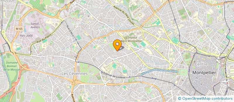 localisation de l'entreprise MONSIEUR HALASSANE KABORE à MONTPELLIER