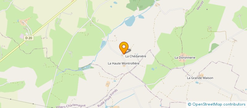 localisation de l'entreprise MONSIEUR HALBE HUITEMA à LE BIGNON-DU-MAINE