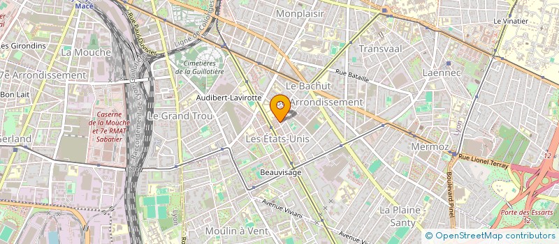 localisation de l'entreprise MONSIEUR HALEM ALIANE  LYON