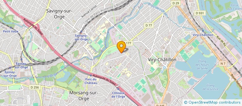 localisation de l'entreprise MONSIEUR HALHEID SAID TOUMBOU à VIRY-CHATILLON