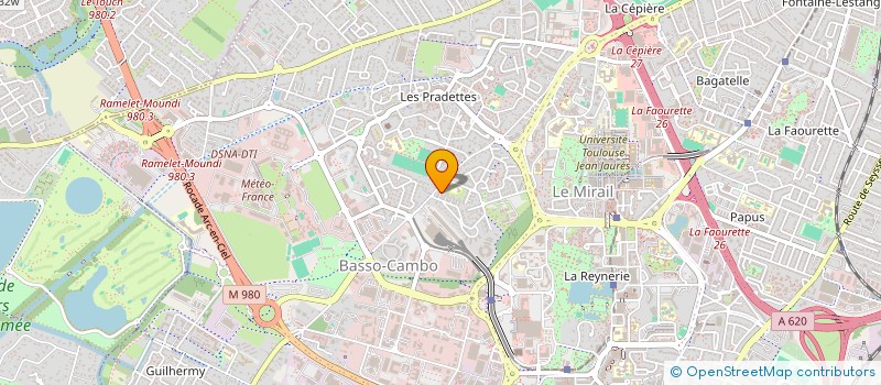 localisation de l'entreprise MONSIEUR HALICK BARAST  TOULOUSE