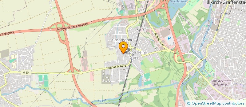 localisation de l'entreprise MONSIEUR HALID BOUSSOUF  GEISPOLSHEIM