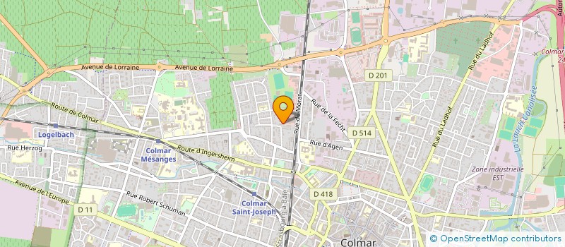 localisation de l'entreprise MONSIEUR HALID IDIC  COLMAR