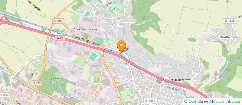 localisation de l'entreprise MONSIEUR HALIDI CELIK  BOURGOIN-JALLIEU