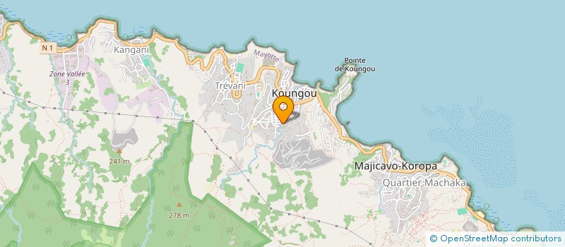 localisation de l'entreprise MONSIEUR HALIDI MOHAMED à KOUNGOU
