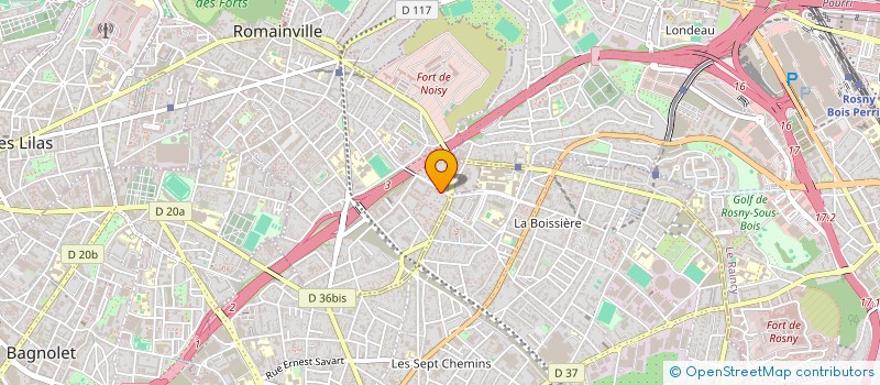 localisation de l'entreprise MONSIEUR HALIFA AHAMADA MROIMANA à ROMAINVILLE